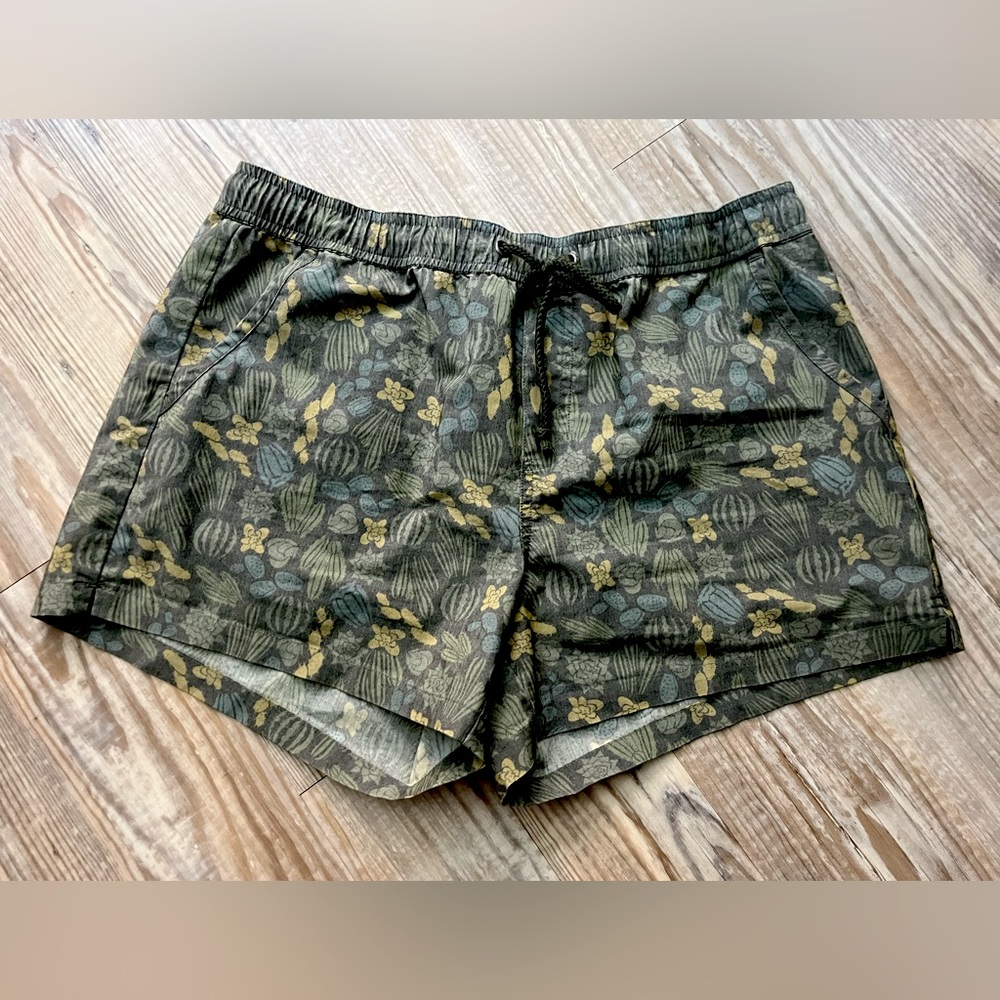 Adorable Toad & Co Cactus Pattern Shorts